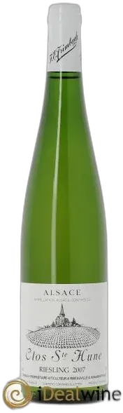 photo Alsace Riesling Clos Sainte-Hune Trimbach