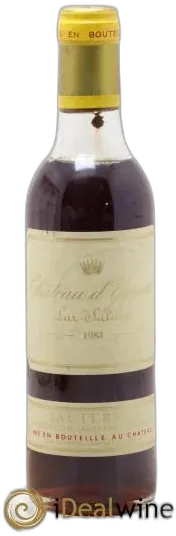 photo Château d'Yquem 1er Cru Classé Supérieur