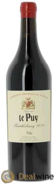 photo le Puy Cuvée Barthélemy