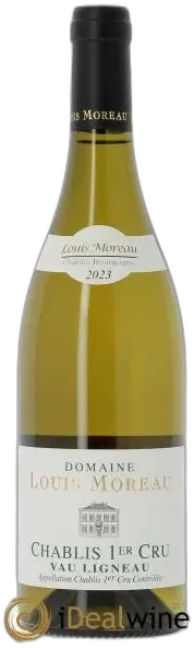 photo du vin Chablis 1er Cru Vau Ligneau Louis Moreau