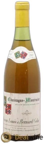 photo Chassagne-Montrachet Louis et Bernard Colin 1981
