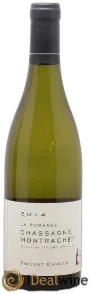 photo Chassagne-Montrachet 1er Cru la Romanée Vincent Dancer 2014