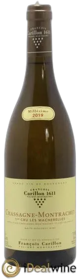 photo Chassagne-Montrachet 1er Cru les Macherelles François Carillon 2019
