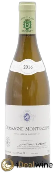 photo Chassagne-Montrachet Ramonet 2016