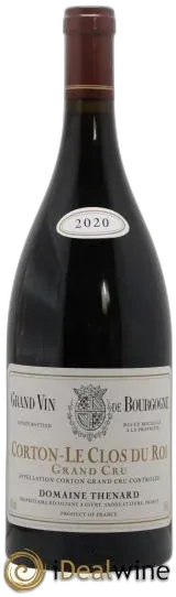 photo Corton Grand Cru le Clos du Roi Thenard