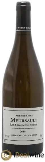 photo Meursault 1er Cru les Charmes Dessus Vincent Girardin