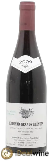 photo Pommard 1er Cru Grands Epenots Michel Gaunoux 2009