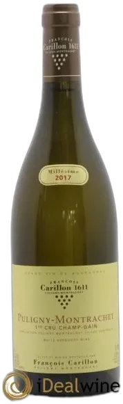 photo Puligny-Montrachet 1er Cru Champ-Gain François Carillon 2017