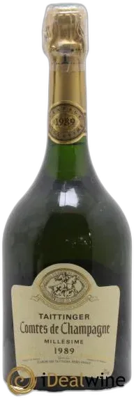 photo Comtes de Champagne Taittinger 1989