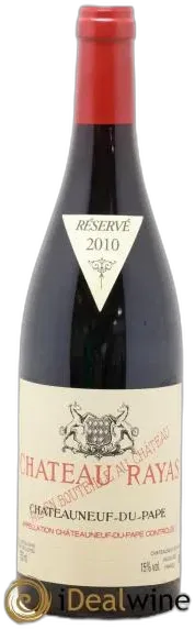 photo Châteauneuf-du-Pape Château Rayas Emmanuel Reynaud 2010
