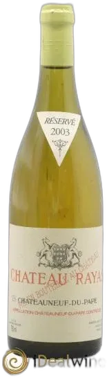 photo Châteauneuf-du-Pape Château Rayas Emmanuel Reynaud 2003