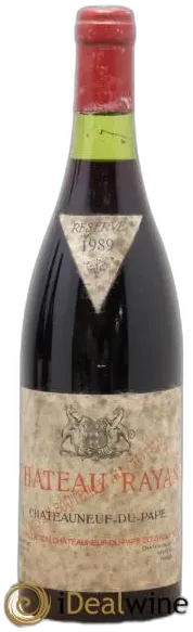 photo Châteauneuf-du-Pape Château Rayas Emmanuel Reynaud 1989