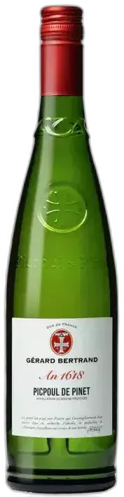 image du vin Picpoul de Pinet Héritage an 1618 Gérard Bertrand