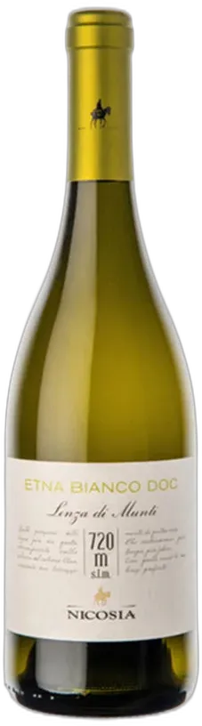 vue du vin Etna Bianco 'Lenza di Munti 720 Slm' Nicosia
