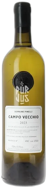 capture du vin Campo Vecchio Blanc 2023 Marie Charlotte Pinelli