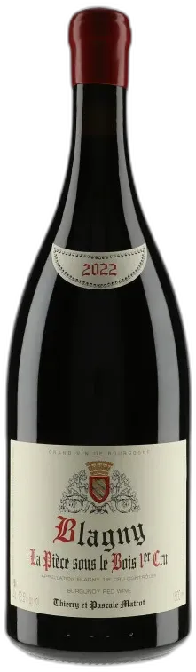 photo du vin Blagny 1er Cru la Pièce Sous le Bois