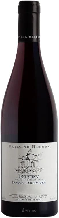 photo du vin Domaine Besson le Haut Colombier