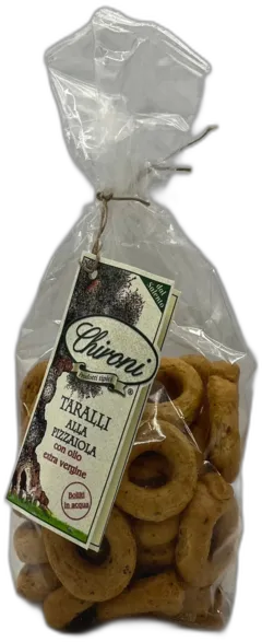 capture du vin Taralli Alla Nduja Piccante 200g Chironi