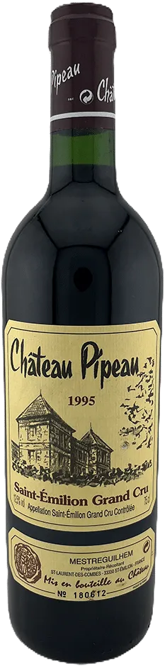 photo du vin 1995 Vin de Bordeaux Château Pipeau Saint-Emilion Grand Cru