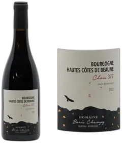 photo du vin Bourgogne Hautes-Côtes de Beaune "Altitude 377 - le Clou"
