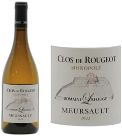 vue du vin Meursault Clos de Rougeot 'Monopole