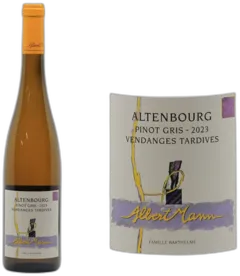 photo du vin Pinot Gris Altenbourg Vendanges Tardives
