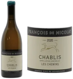 illustration du vin Chablis les Chemins