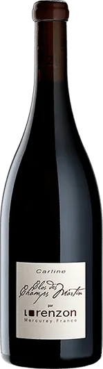 photo Domaine Lorenzon Mercurey 1er Cru Carline Clos des Champs Martin