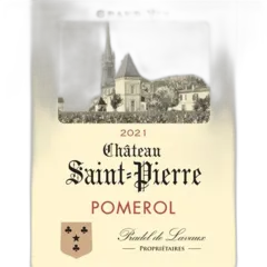 photo du vin Saint-Pierre Pomerol