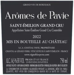photo Arômes de Pavie