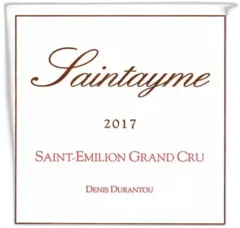 photo du vin Saintayme Saint-Emilion Grand Cru