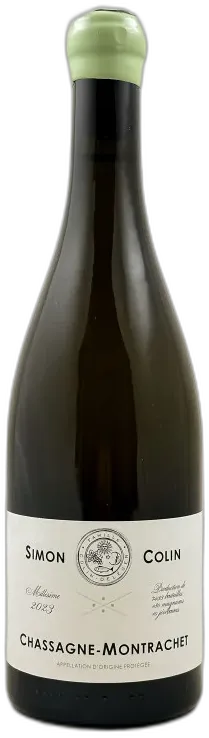 illustration du vin Simon Colin Chassagne Montrachet Blanc