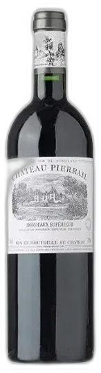 image du vin Château Pierrail 2019 Bordeaux Supérieur