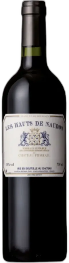 vue du vin les Hauts de Naudon 2022 Château Pierrail