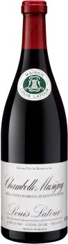 vue du vin Louis Latour Chambolle-Musigny 2021