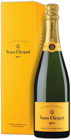 illustration du vin Aoc Brut Yellow Label Veuve Clicquot