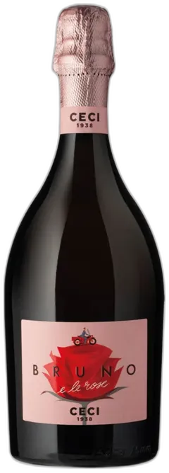 vue du vin Emilia Lambrusco Spumante Brut Rosato Igt Bruno e le Cantine Ceci