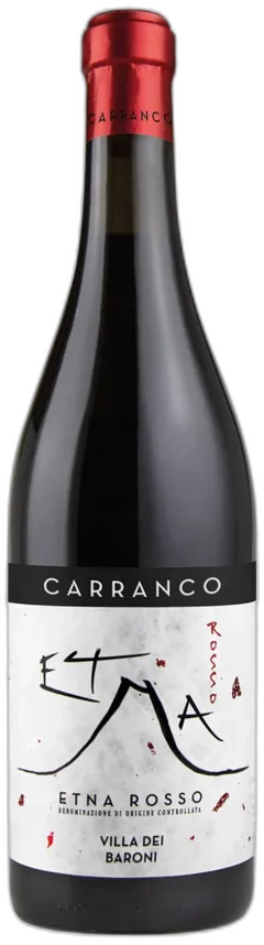 image du vin Etna Rosso Doc Villa Dei Baroni Carranco 2020
