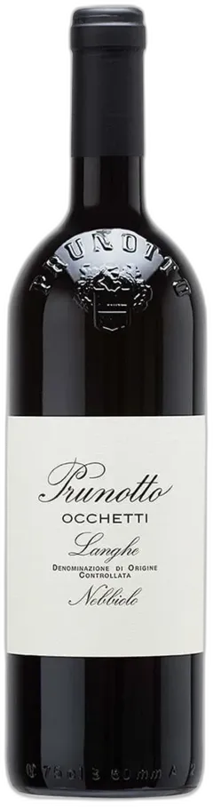 photo du vin Langhe Nebbiolo Doc Occhetti 2021 Prunotto