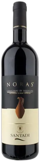 photo du vin Cannonau di Sardegna Doc Noras Cantina di Santadi 2022