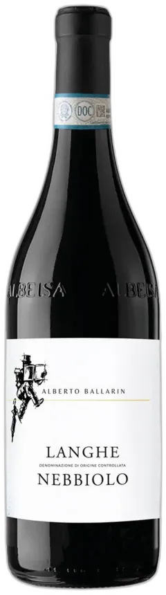 vue du vin Langhe Doc Nebbiolo Alberto Ballarin 2023