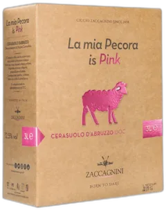 photos du vin Cerasuolo d’Abruzzo Doc la Mia Pecora is Pink Zaccagnini 2024