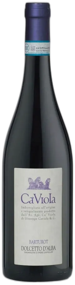 photo du vin Dolcetto d'Alba Doc Barturot ca' Viola 2023