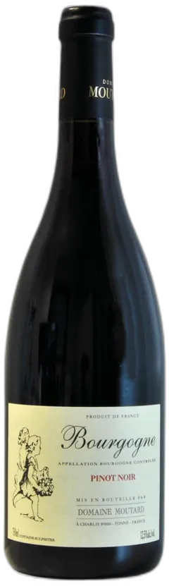 photo du vin Bourgogne Aoc Pinot Noir Famille Moutard 2023