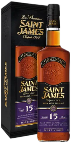 image du vin Martinique AOC Rhum Vieux Agricole 15 Years