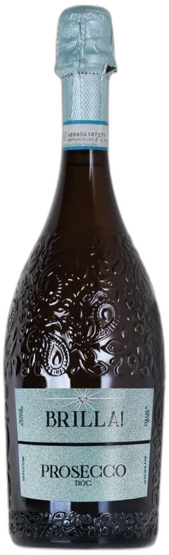 capture du vin Prosecco Doc Extra Dry Brilla!
