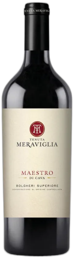illustration du vin Bolgheri Superiore Doc Maestro di Cava Tenuta Meraviglia 2018