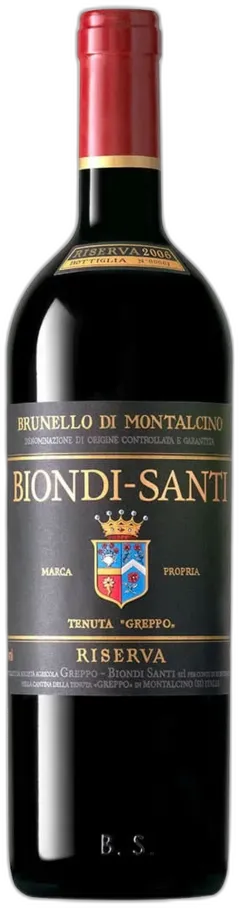 photo du vin Brunello di Montalcino Docg Riserva Biondi-Santi Tenuta Greppo 2018