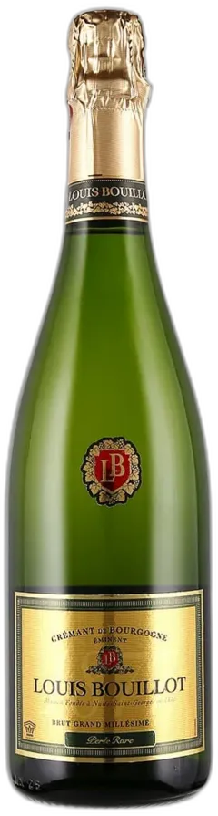 vue du vin de Bourgogne Brut Grand Millésime Aoc Perle Rare Louis Bouillot 2021