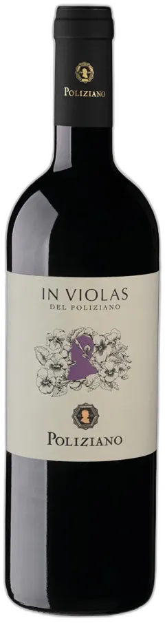 photos du vin Cortona Merlot Doc in Violas Poliziano 2020